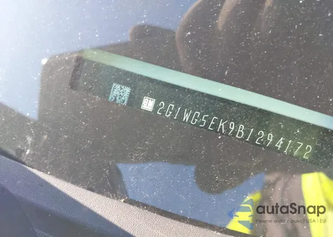 2011 Chevrolet Impala Lt from USA, damaged, VIN 2G1WG5EK9B1294172